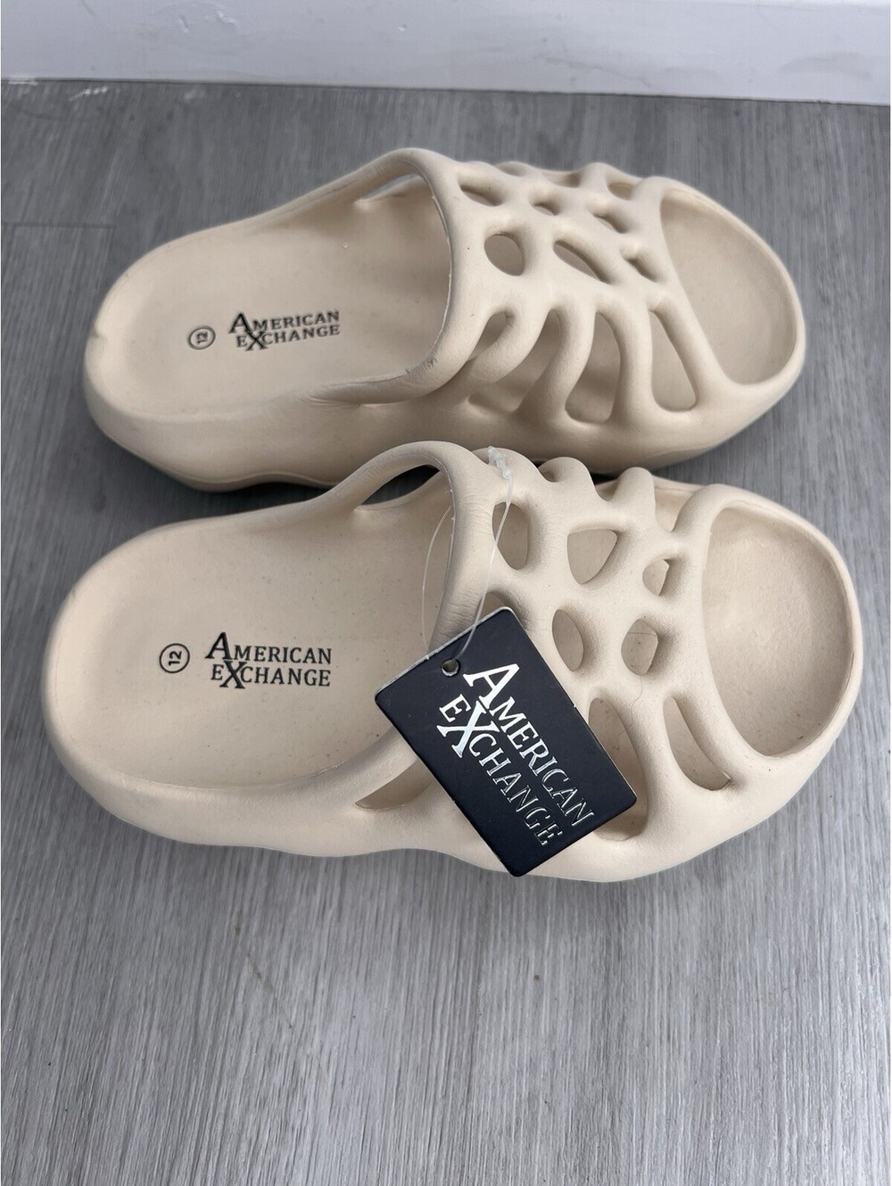 American Exchange Size 12 Kids Slides Comfy Shoes